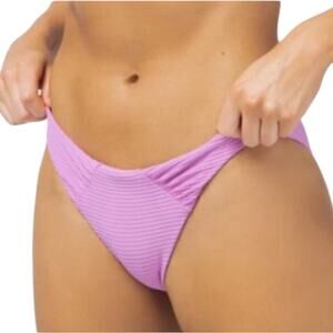 L*Space Sol Ruched Bikini Bottom in Rosebud NWT Various Sizes